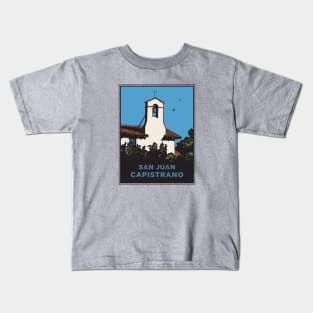 San Juan Capistrano Mission Kids T-Shirt